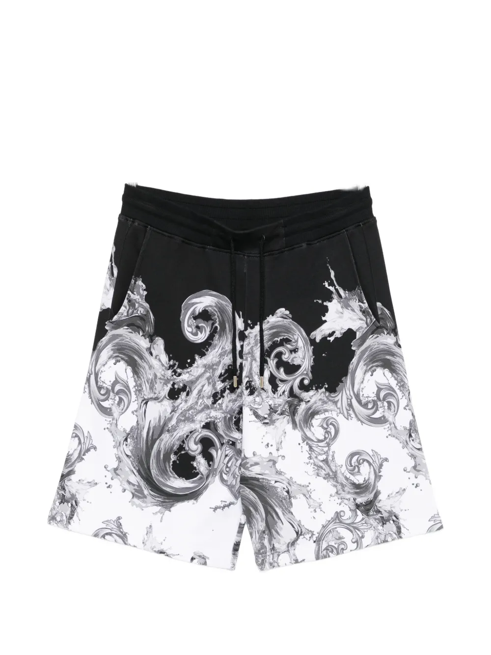 Versace Jeans Couture Barocco-print shorts - Nero