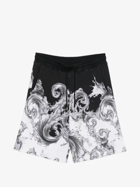 Versace Jeans Couture 바로코 프린트 쇼츠