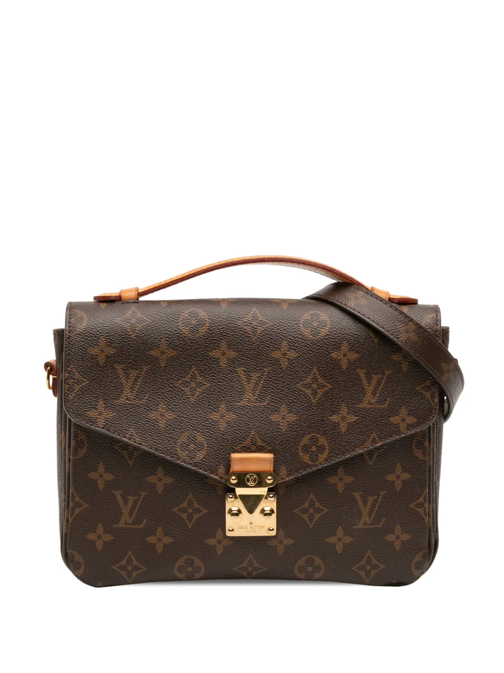 Louis Vuitton Pre-Owned 2017 Monogram Pochette Metis satchel - Marrone