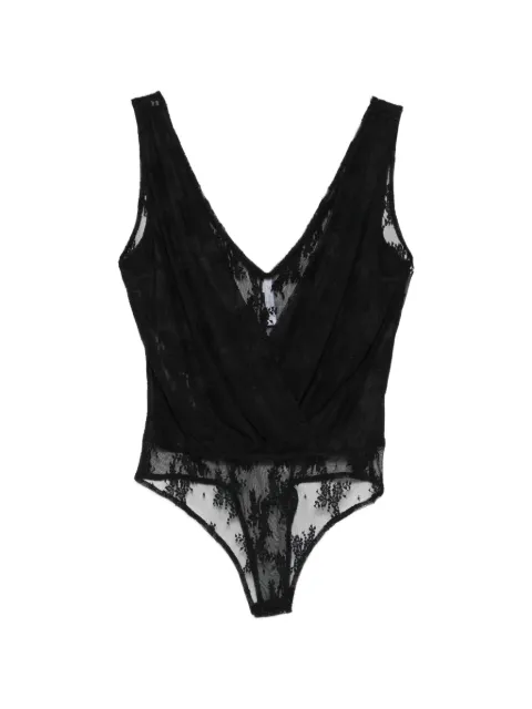 IMPERIAL lace V-neck top