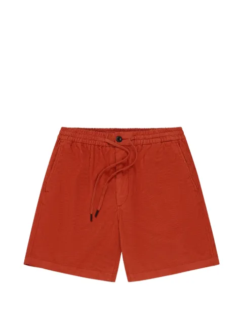 slowear drawstring velvet regular fit shorts