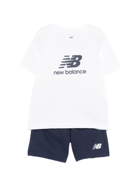 New Balance Kids logo shorts set