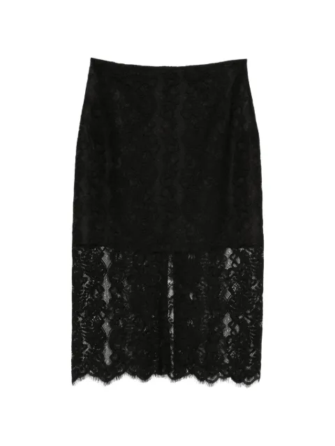 IMPERIAL lace midi skirt