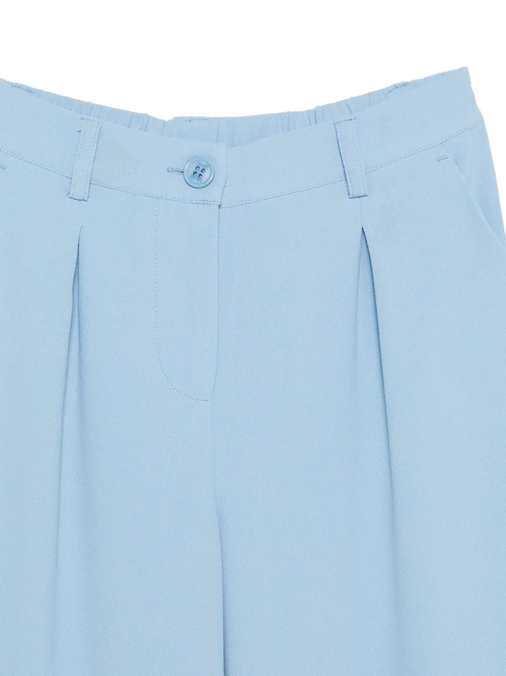  Liu Jo Logo-appliqué Trousers - Blue 