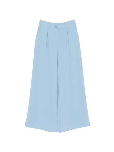 LIU JO slacks med logotypapplikation