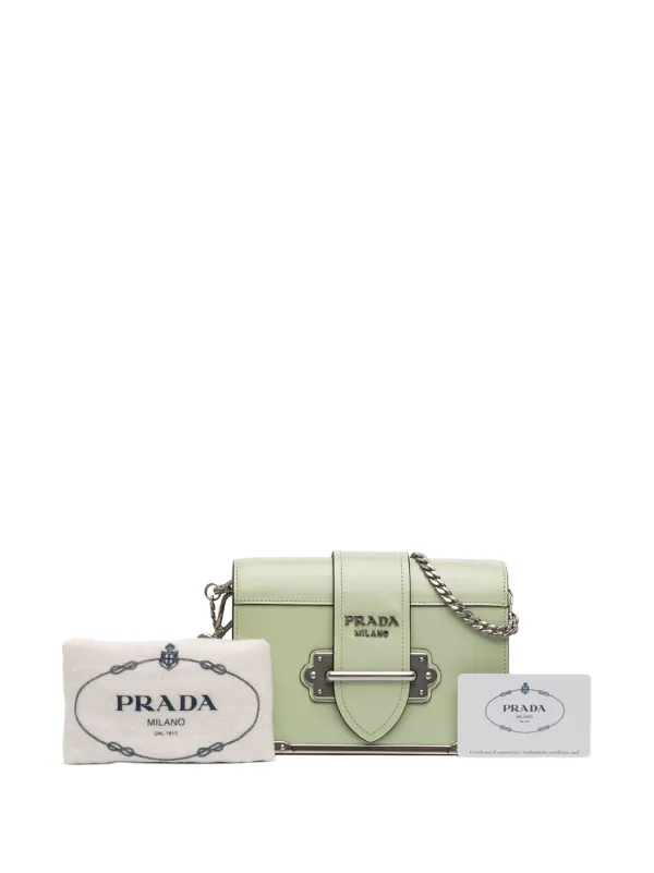 PRADA 　　６０万 Prada Pre-Owned 2013-2026 Spazzolato ソフトカーフスキン カイエ