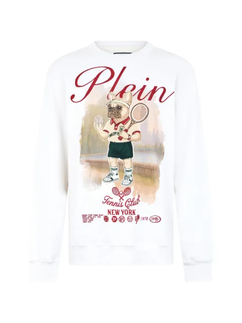 Philipp Plein new york tennis sweatshirt