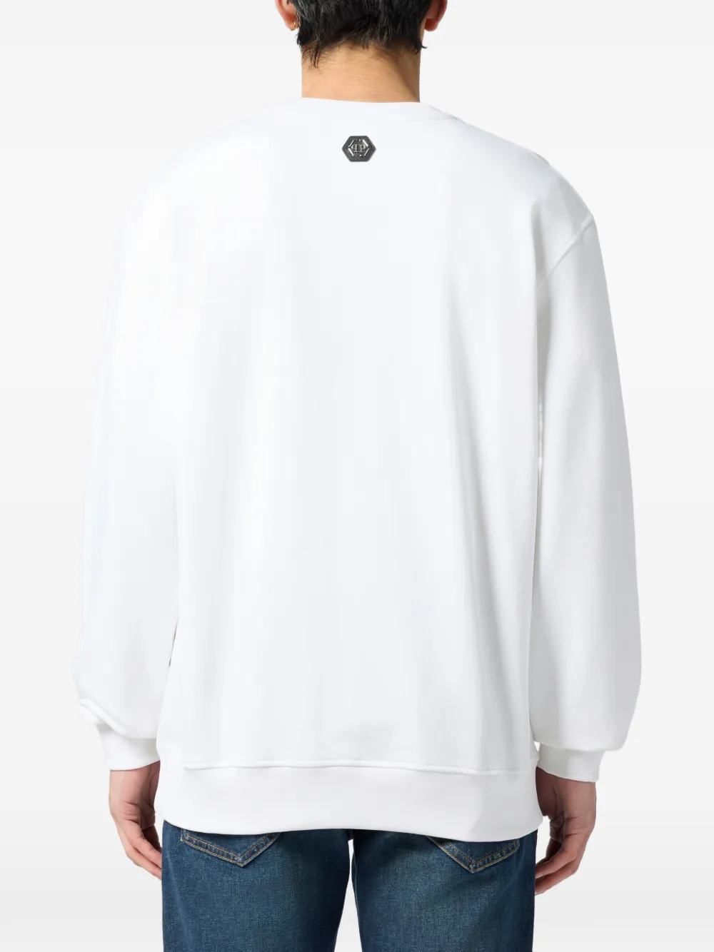 Philipp Plein Sweater met print Wit