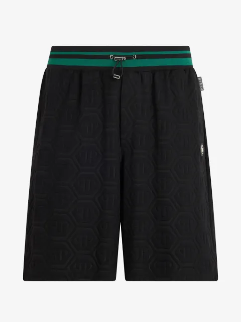 Philipp Plein ジャカードモノグラム トラックショーツ