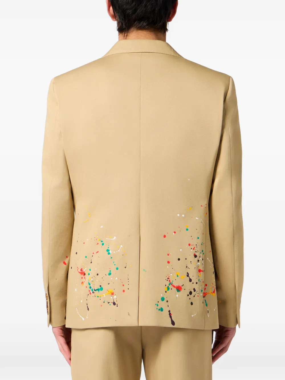 Philipp Plein Gigolo-fit blazer Beige