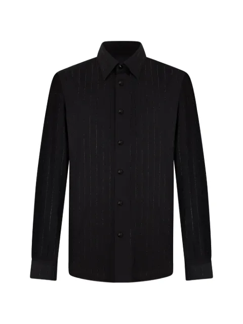Philipp Plein stripes stones shirt
