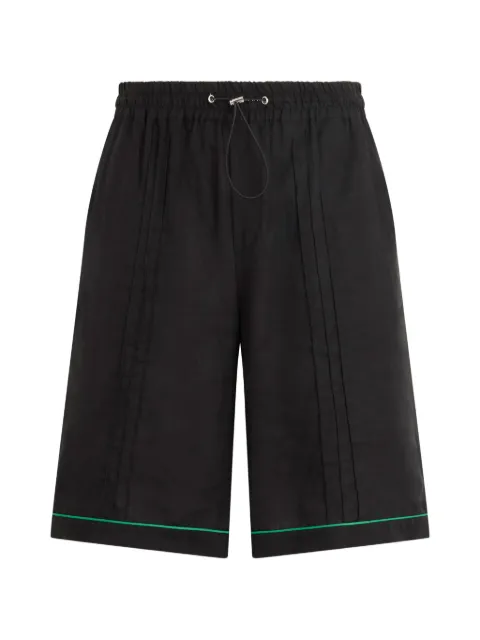 Philipp Plein drawstring pleated shorts