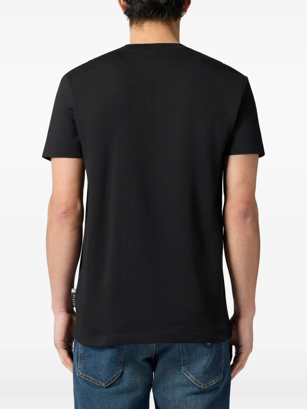 Philipp Plein T-shirt met teddybeer en ronde hals Zwart