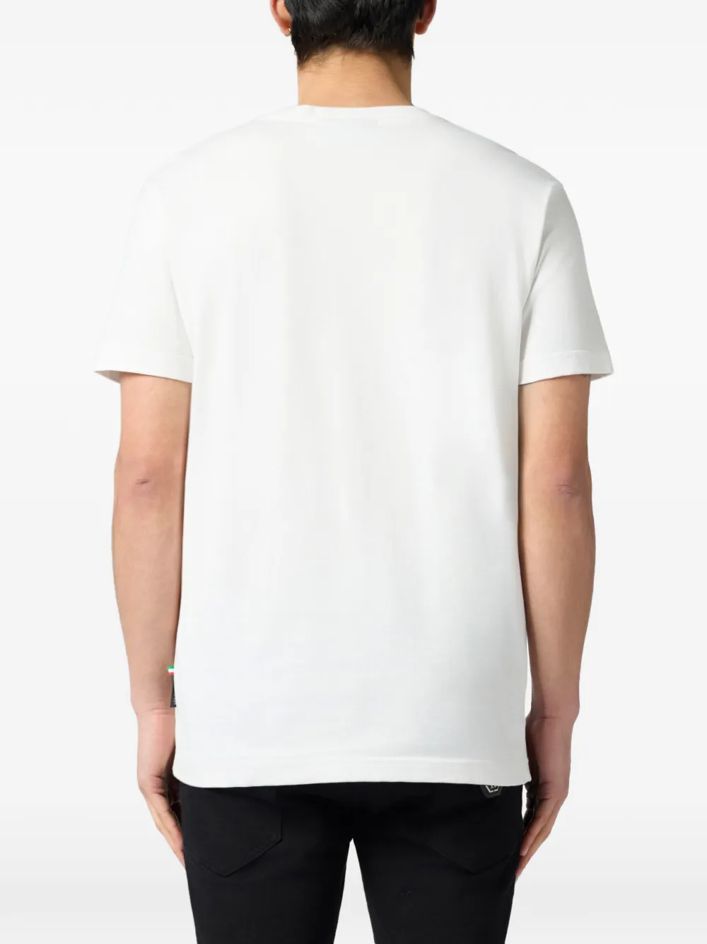 Philipp Plein Gelato Monsters T-shirt met ronde hals Wit