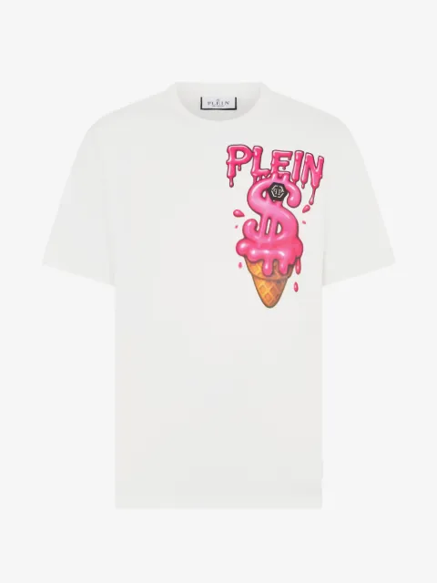 Philipp Plein T-Shirt mit rundem Ausschnitt