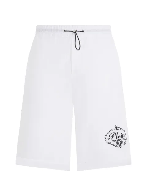 Philipp Plein drawstring embroidery shorts