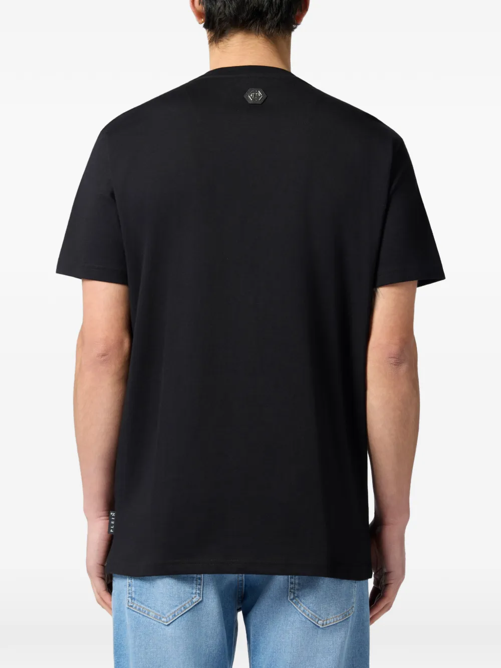 Philipp Plein Ice Cream Skull T-shirt Zwart