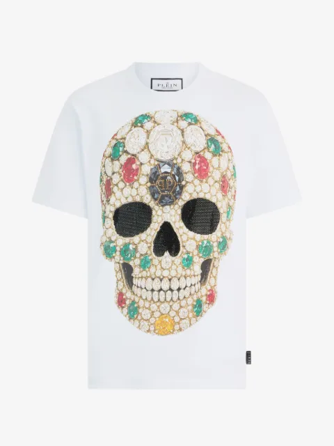 Philipp Plein playera con motivo skull