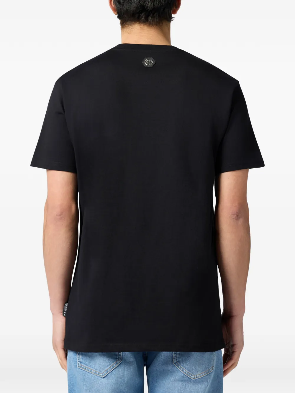 Philipp Plein T-shirt met ronde hals Zwart