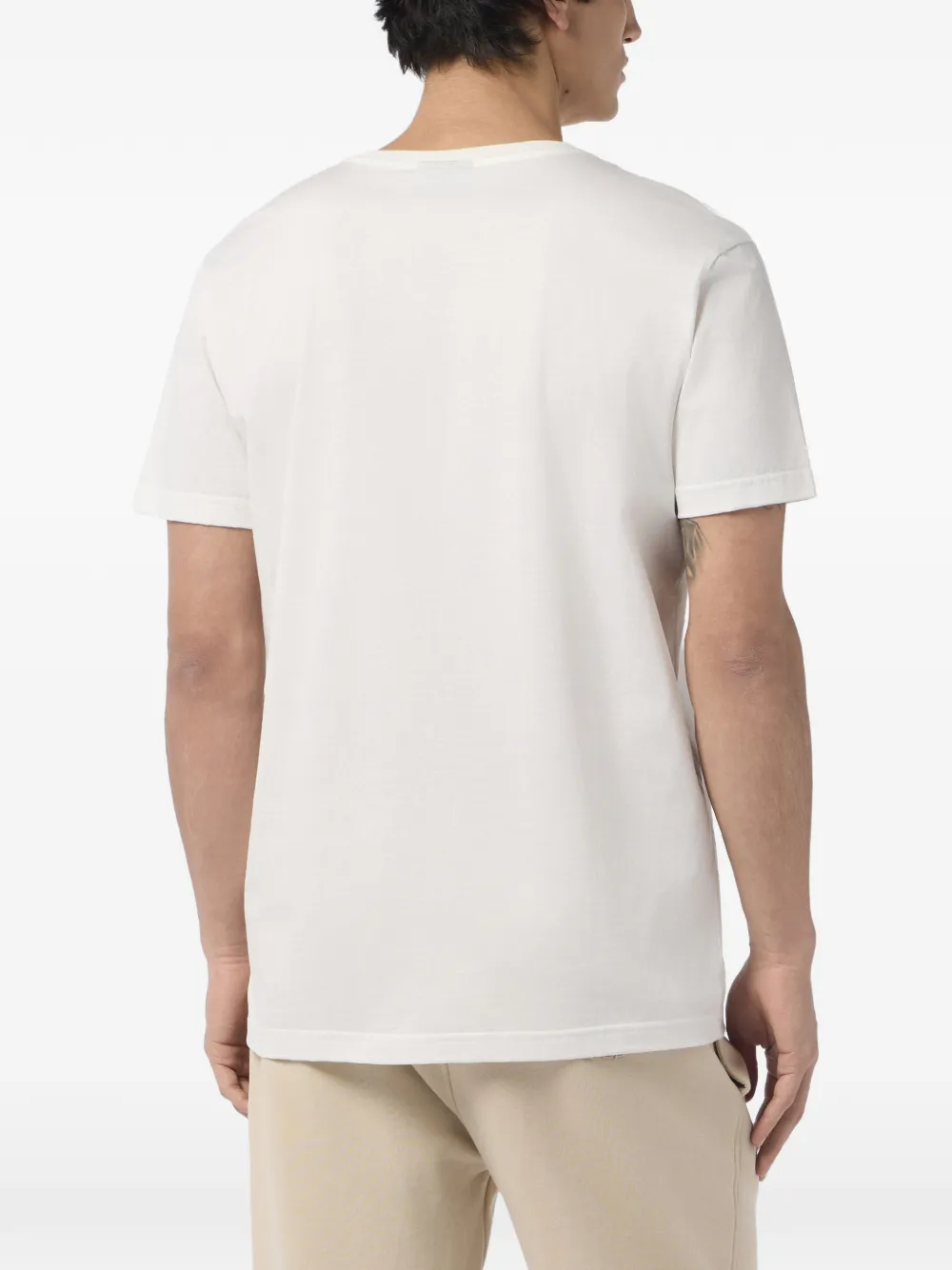 Billionaire T-shirt met logopatch Wit