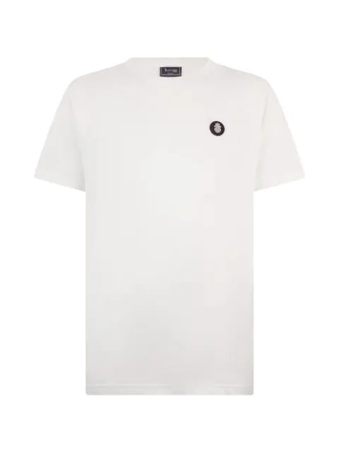 Billionaire playera con cuello redondo y parche del logo