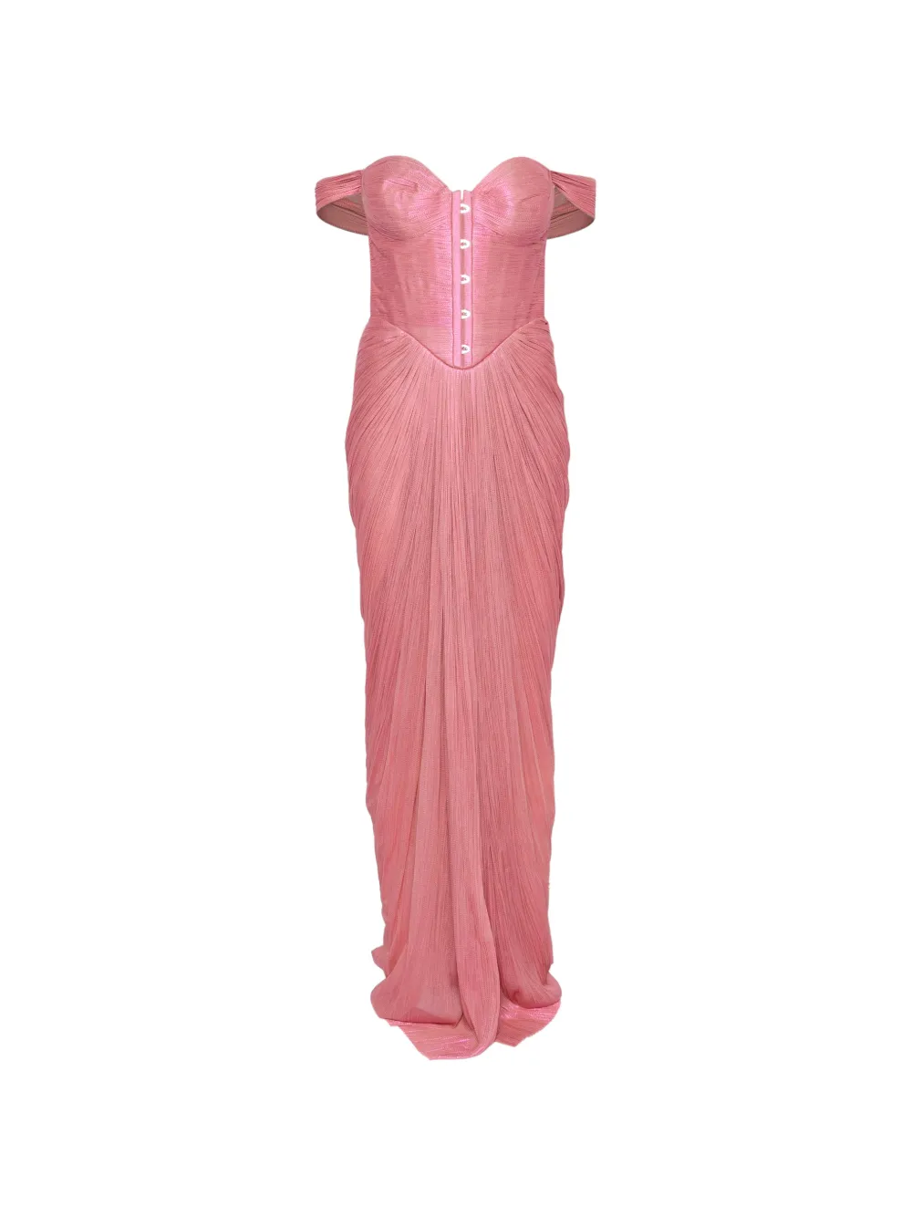 Maria Lucia Hohan Susie off-shoulder maxi dress - Rosa