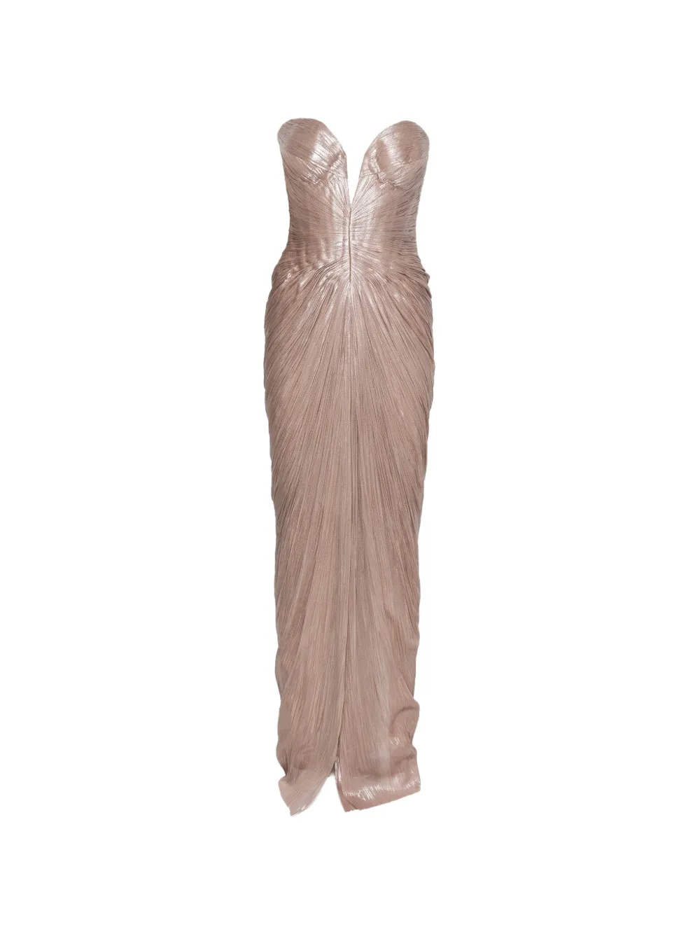 Maria Lucia Hohan Alessandra draped maxi dress - Toni neutri