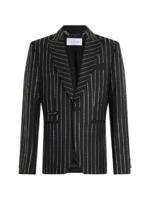 TOM FORD トム・フォード ベルベット シングルジャケット | ブラック