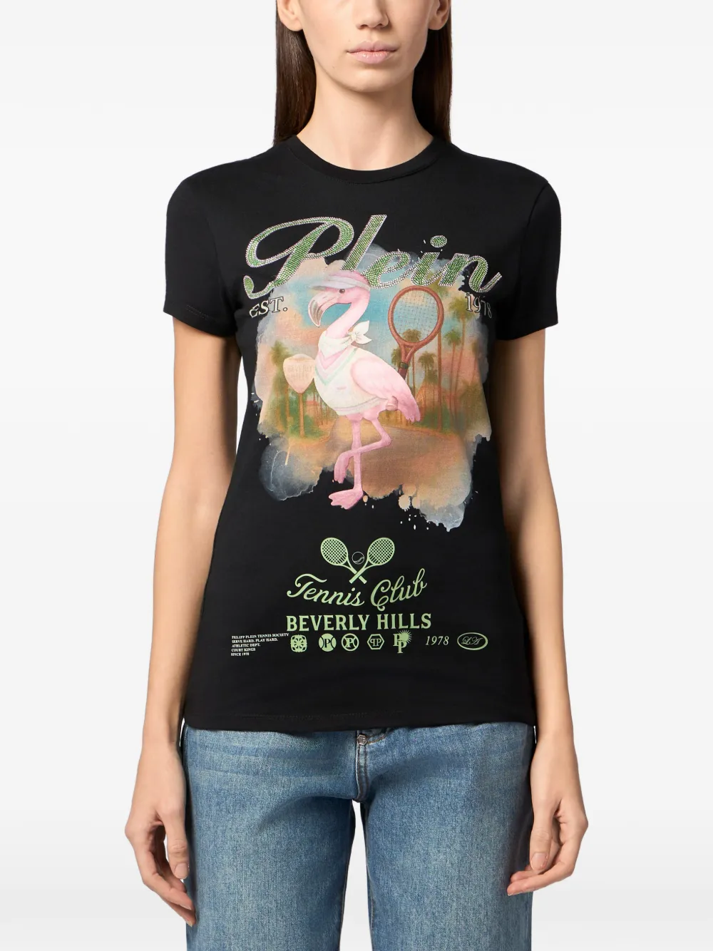 Philipp Plein Pure Fit T-shirt Zwart