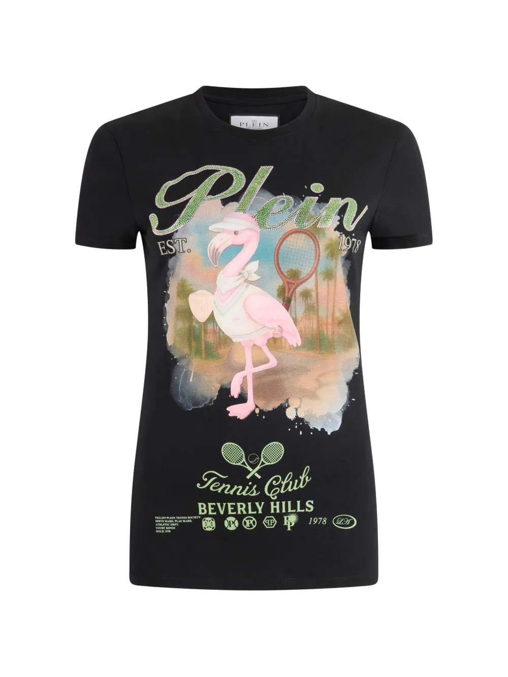 Philipp Plein T-shirt con stampa - Nero