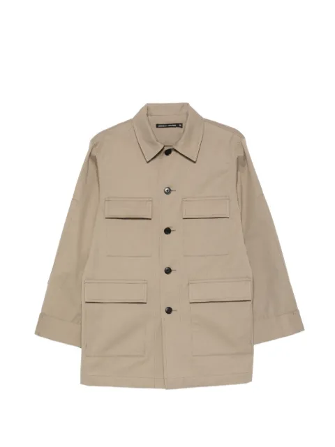 nicholson & nicholson multi-pocket shirt jacket