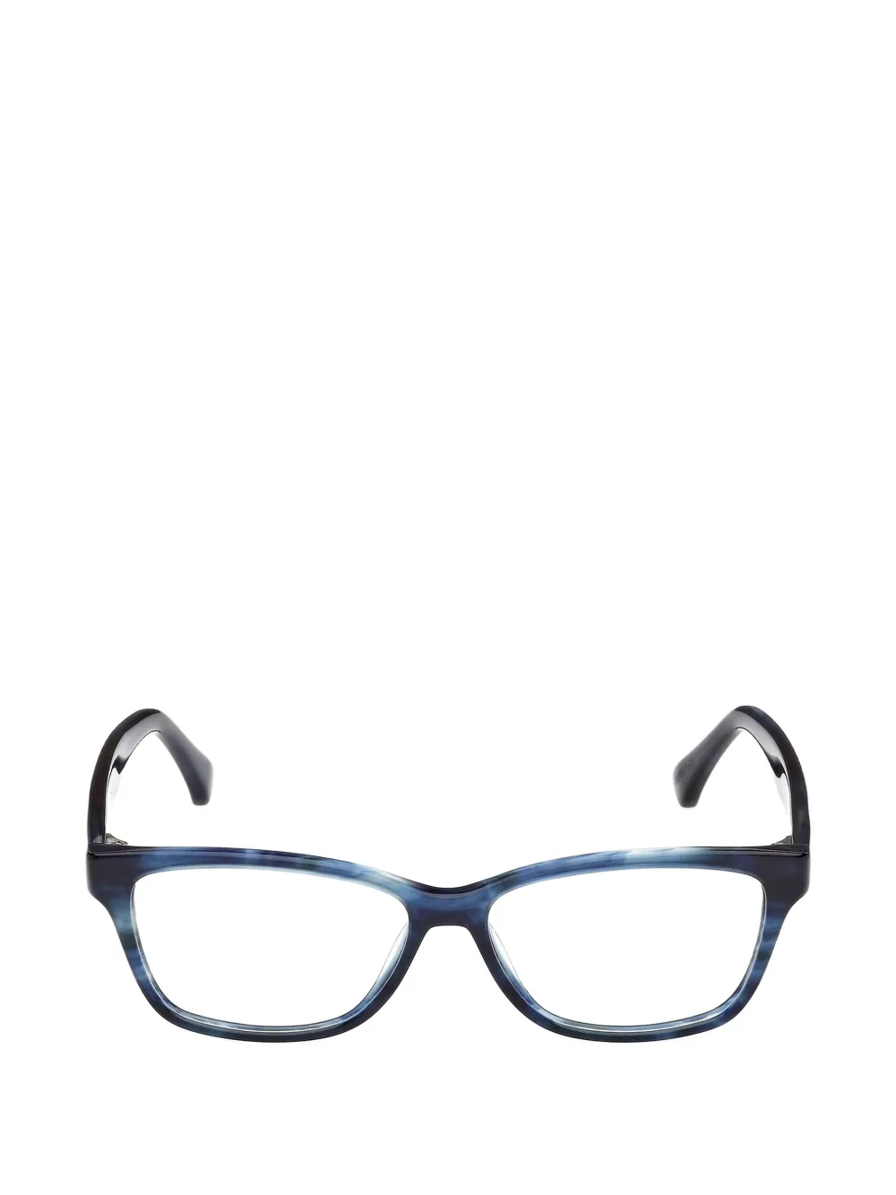 Max Mara Eyewear rectangle-frame glasses - Blu