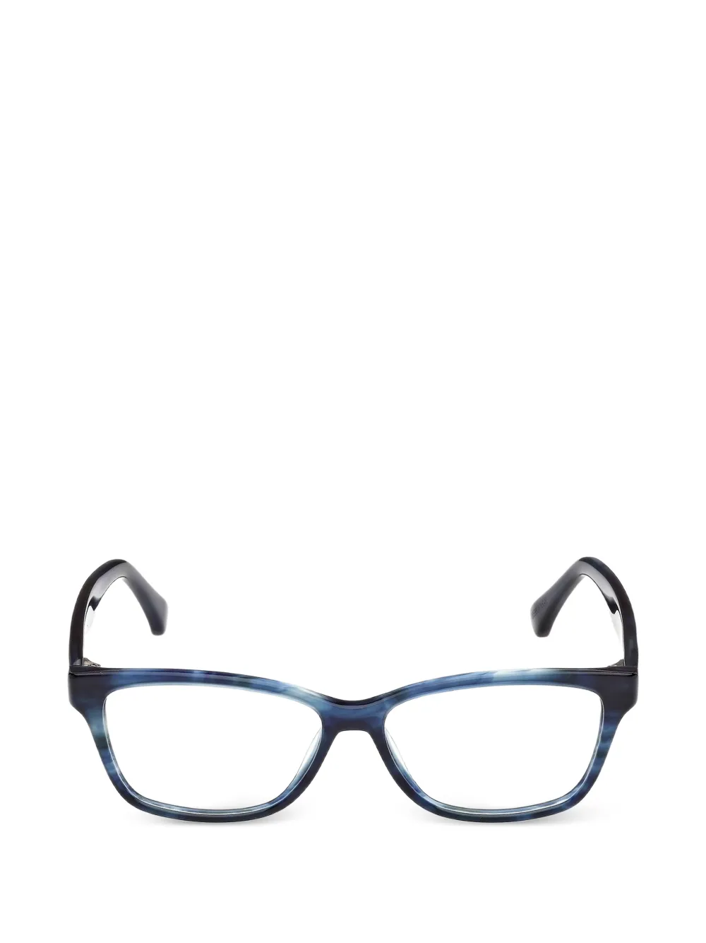 Max Mara Eyewear rectangle-frame glasses - Blu