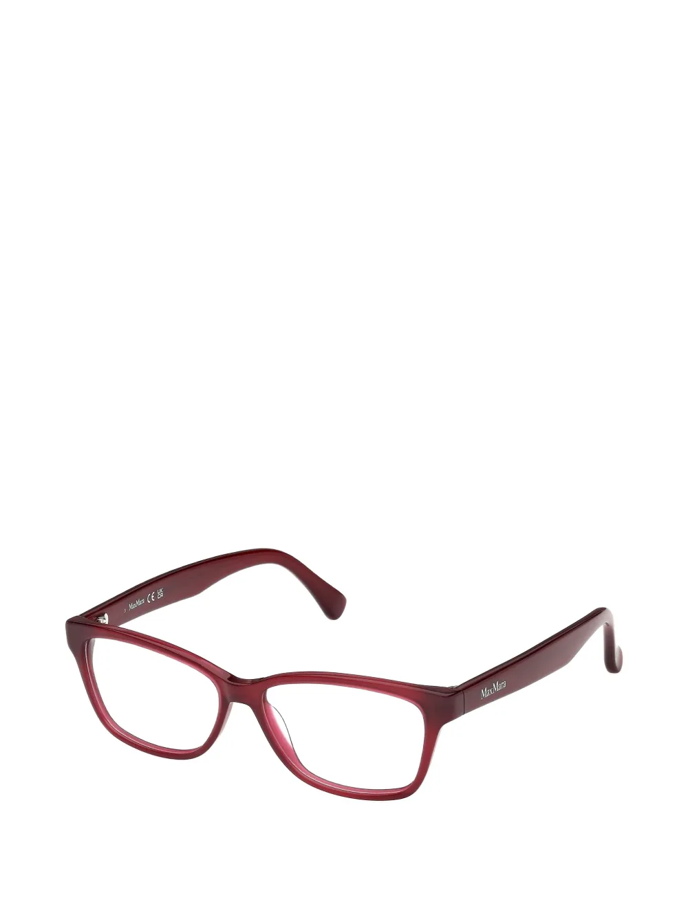  Max Mara Eyewear Rectangle-frame Glasses - Red 