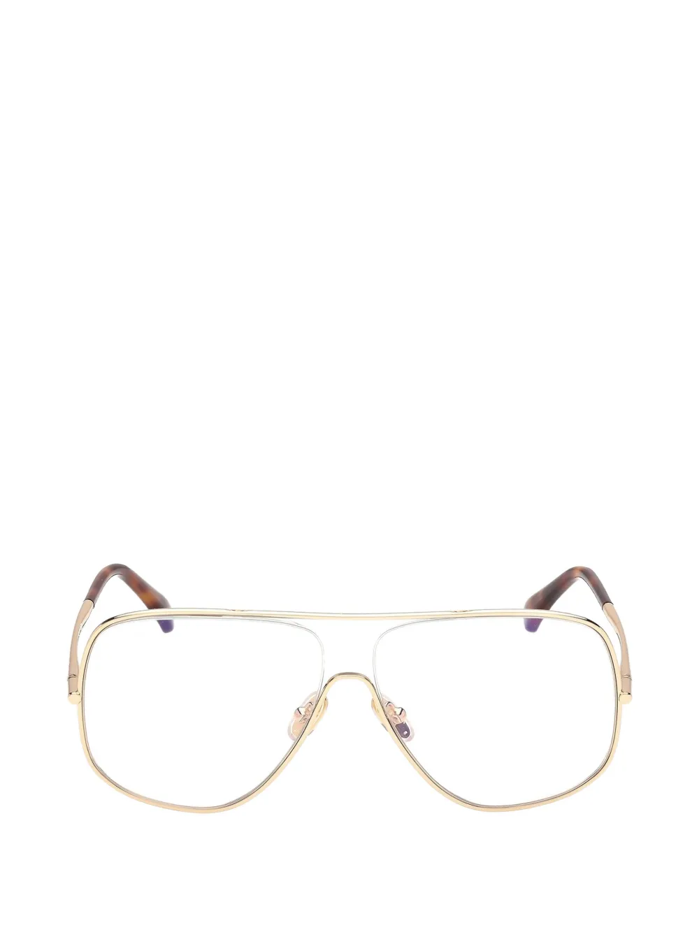 Max Mara Eyewear pilot-frame glasses - Oro