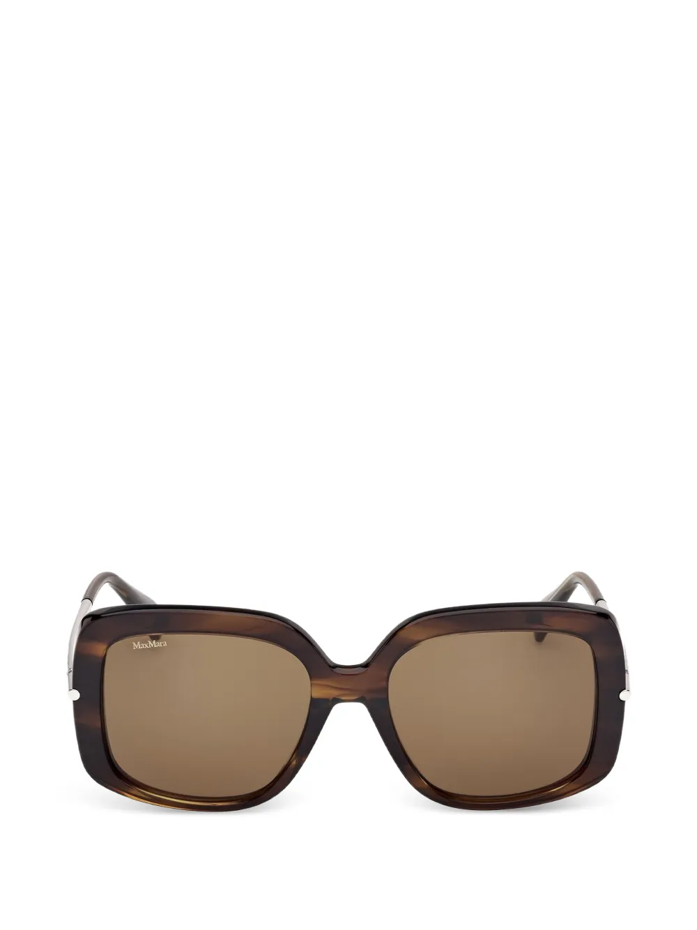 Max Mara Eyewear square-frame sunglasses - Marrone
