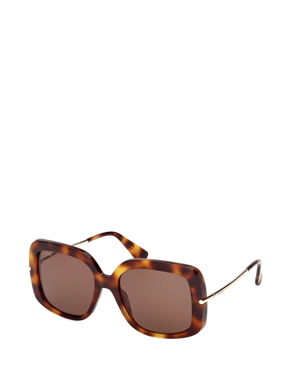  Max Mara Eyewear Square-frame Sunglasses - Brown 