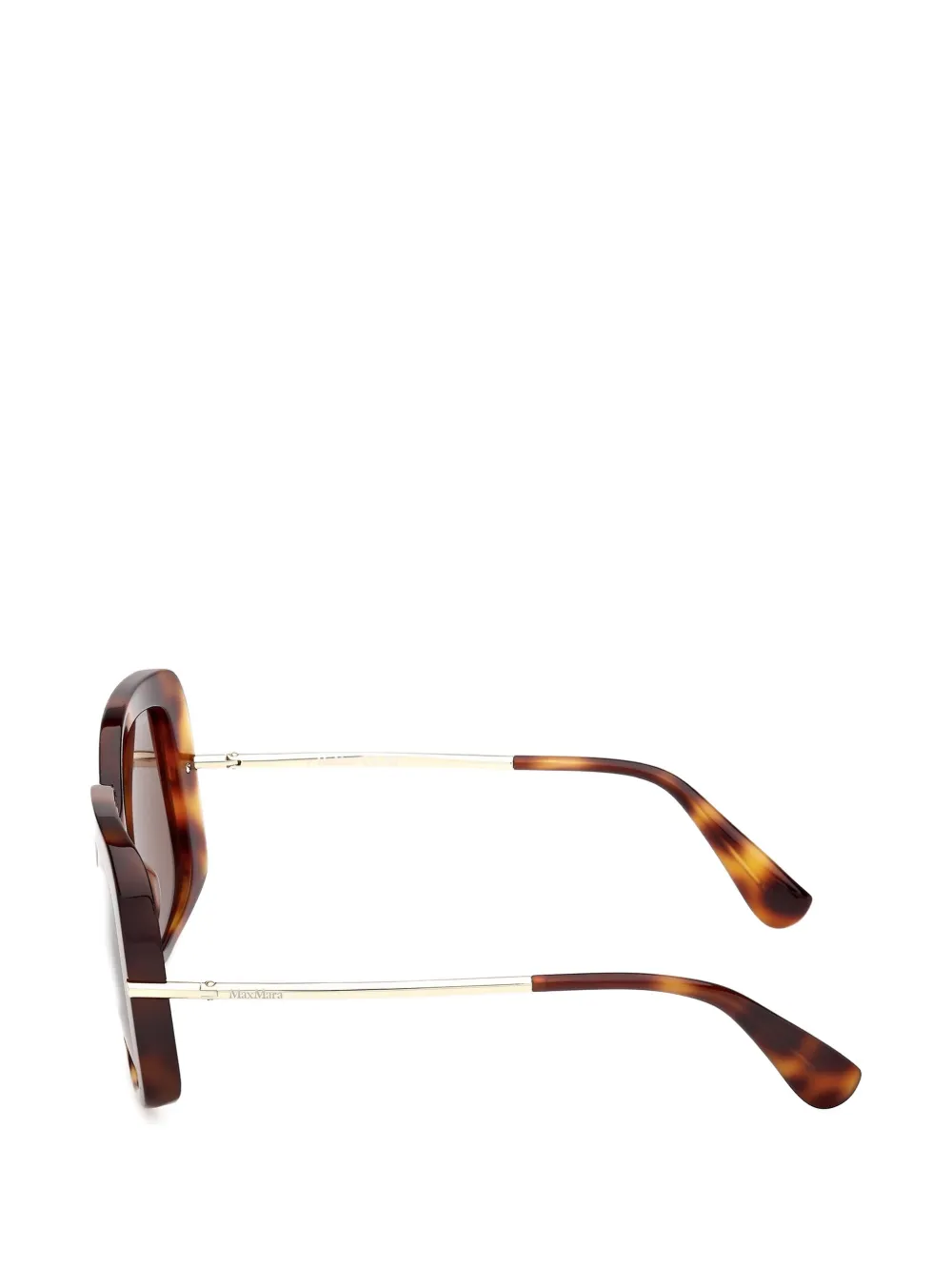  Max Mara Eyewear Square-frame Sunglasses - Brown 