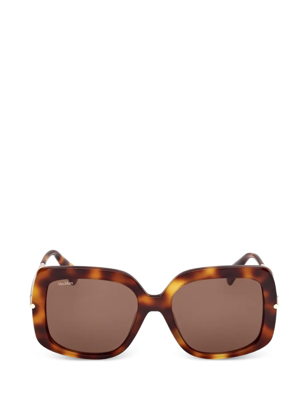 Max Mara Eyewear square-frame sunglasses - Marrone
