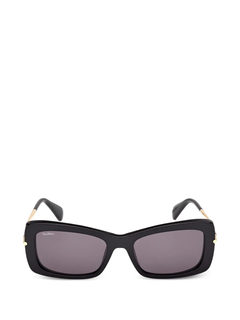 Max Mara Eyewear rectangular-frame sunglasses - Nero