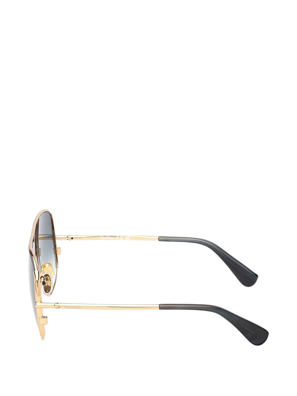 Max Mara Eyewear Zonnebril met piloten montuur Goud