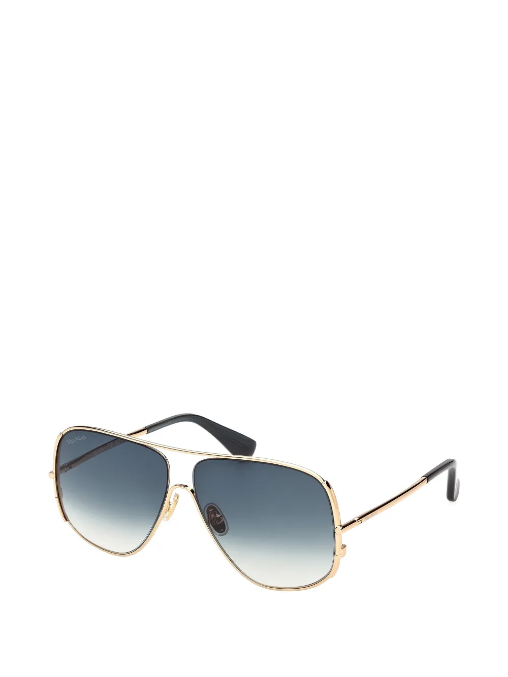 Max Mara Eyewear Zonnebril met piloten montuur Goud