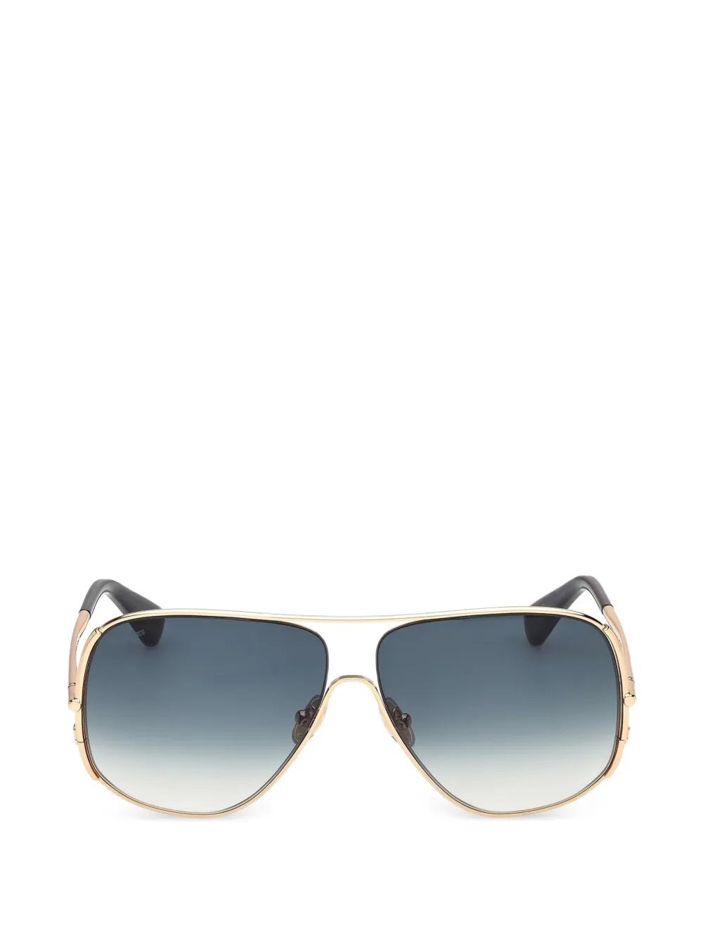Max Mara Eyewear pilot-frame sunglasses - Oro