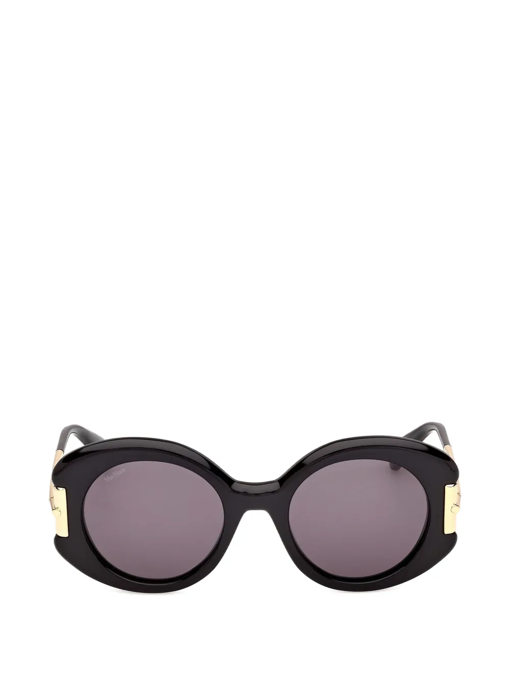 Max Mara Eyewear round-frame sunglasses - Nero