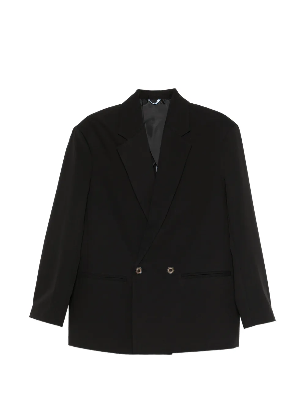 IMPERIAL notched-lapel double-breasted blazer - Nero