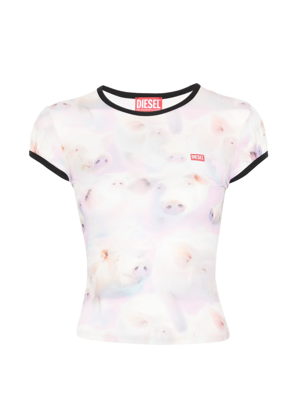 Diesel T-unkp printed T-shirt - Bianco