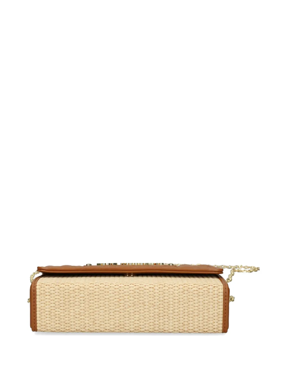 Quilted Woven Cross Body Bag