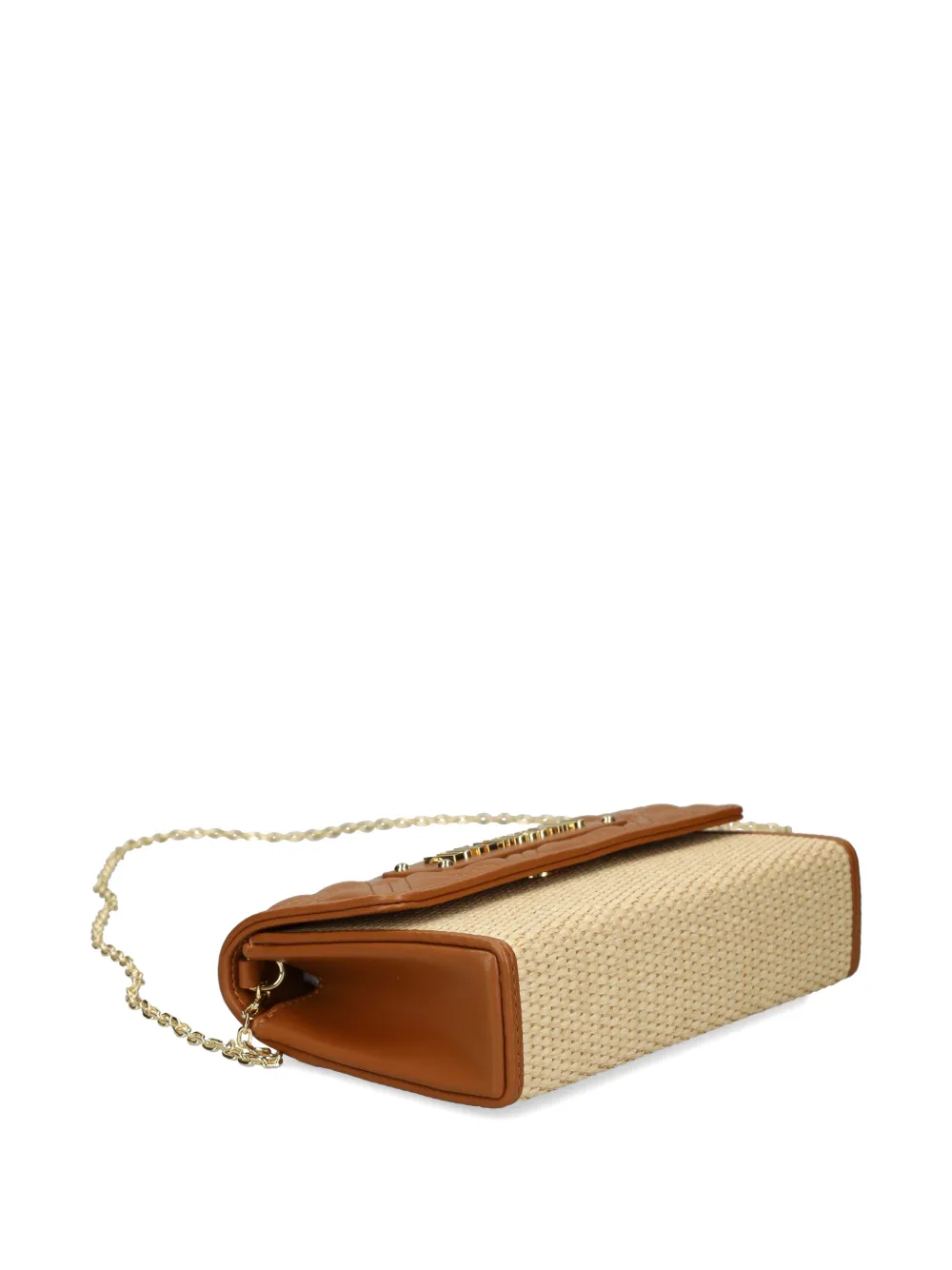Quilted Woven Cross Body Bag