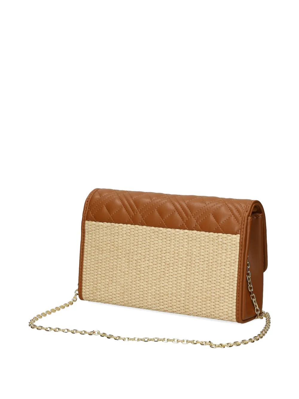 Quilted Woven Cross Body Bag