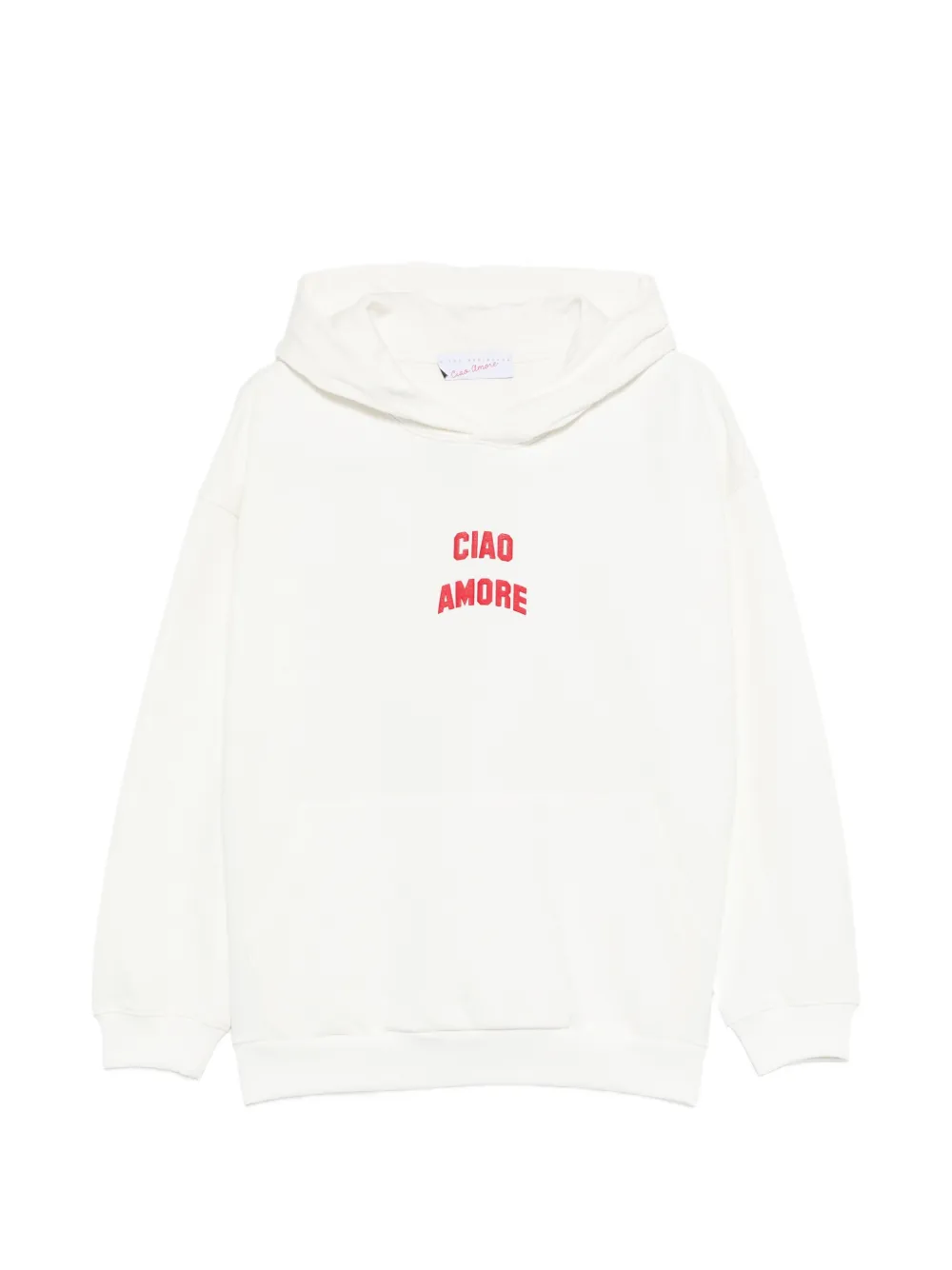 Giada Benincasa cotton hoodie - Bianco